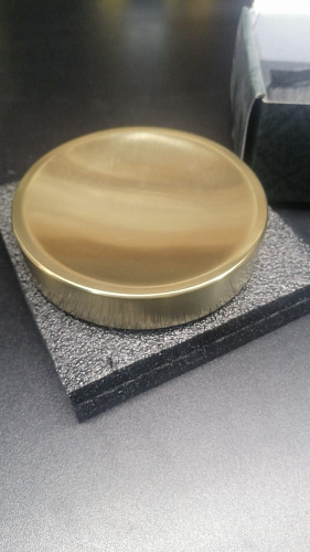 Мыльница настольная круглая матовый Boheme 10963-MG купить недорого в интернет-магазине Керамос