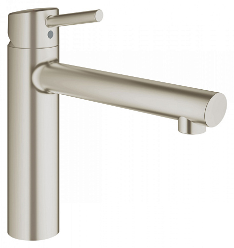 Смеситель Grohe 31128DC1 Concetto New для мойки, со средним изливом, суперсталь Смеситель Grohe 31128DC1 Concetto New для мойки, со средним изливом, суперсталь