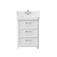 Тумба Kerama Marazzi PO.N.60.3\WHT Pompei под раковину напольная 56х48 см, белый глянец