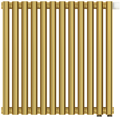 Радиатор Сунержа 03-0322-5012 Эстет-00 отопительный н/ж EU50 500х540 мм/ 12 секций, золото