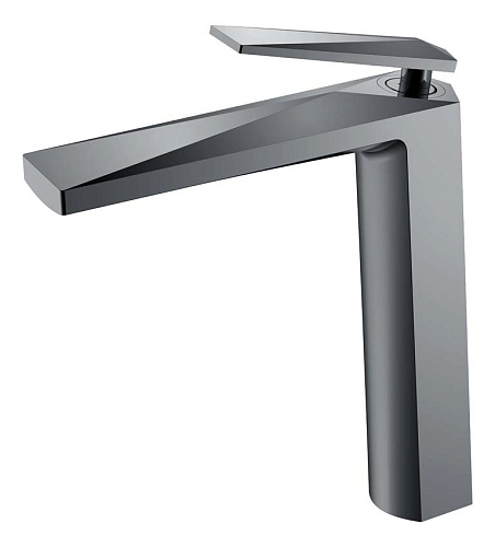 Смеситель Boheme 372-SGM Venturo для умывальника, высокий, антрацит Смеситель Boheme 372-SGM Venturo для умывальника, высокий, антрацит