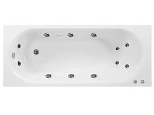 Акриловая ванна с гидромассажем 12 джетов Vagnerplast KASANDRA 175x70
