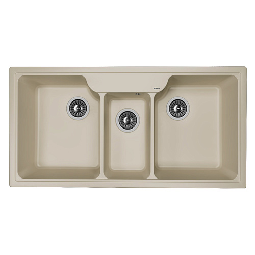 Мойка для кухни Florentina 20.445.H1000.305 Юлия 100х51 см, серая Мойка для кухни Florentina 20.445.H1000.305 Юлия 100х51 см, серая снят с производства