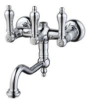 Смеситель Caprigo 03M-518-crm Adria-Classic Metal Edition для ванны, хром