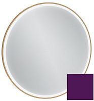 Зеркало Jacob Delafon EB1290-S20 ODEON RIVE GAUCHE, 90 см, с подсветкой, рама сливовый сатин