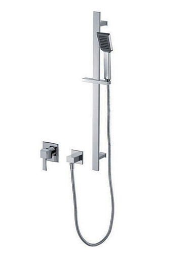 Комплект для душа Caprigo 50-115-сrm Diamante: смеситель встраиваемый, ручной душ, хром