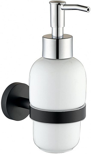 Дозатор для жидкого мыла Allen Brau 6.31006-31 Priority, черный купить недорого в интернет-магазине Керамос
