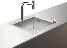 Кухонная мойка с встроенным смесителем Hansgrohe C71-F450-06 55x50 43201000