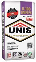 Клей для плитки UNIS U-100 Uniflex, 25 кг