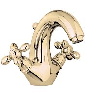 Смеситель Fima Carlo Frattini F5041OR Olivia для раковины, золото Смеситель Fima Carlo Frattini F5041OR Olivia для раковины, золото