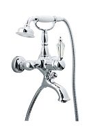 Смеситель Boheme 343 Brilante Ripresa для ванны, с душевым гарнитуром, хром