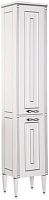Шкаф-пенал Aquanet 00181770 Паола напольный, 200х41 см, белый