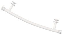 Полка Сунержа 30-2011-0370 выгнутая (L - 370 мм) н/ж для ДР Полка Сунержа, матовый белый