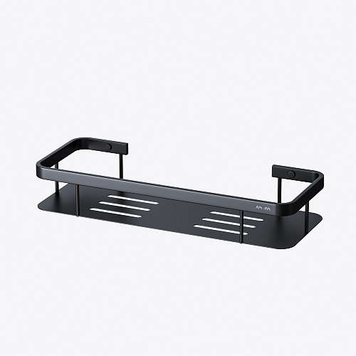 Полка AM.PM A7453122 Sense L, для душа прямая, черный купить недорого в интернет-магазине Керамос