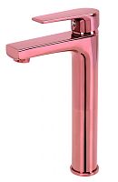 Смеситель Creavit SR6500C Sharp для раковины, высокий, розовое золото