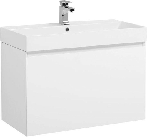 Тумба под раковину Aquanet 00202092 Йорк подвесная, 85х44 см, белая Тумба под раковину Aquanet 00202092 Йорк подвесная, 85х44 см, белая снят с производства