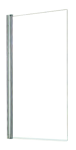 Шторка для ванны Azario AZ-NF6211-1 800 Merrit 80 см, профиль серебро