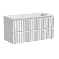 Тумба Sancos SNR100W Snob R под раковину 99.5х44.5 см, подвесная, Bianco Тумба Sancos SNR100W Snob R под раковину 99.5х44.5 см, подвесная, Bianco