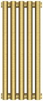 Радиатор Сунержа 051-0301-5005 Эстет-1 отопительный н/ж 500х225 мм/ 5 секций, состаренная латунь