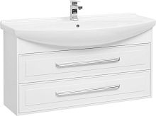 Тумба с раковиной Aquanet 00212639 Остин, 121х48 см, белая Тумба с раковиной Aquanet 00212639 Остин, 121х48 см, белая