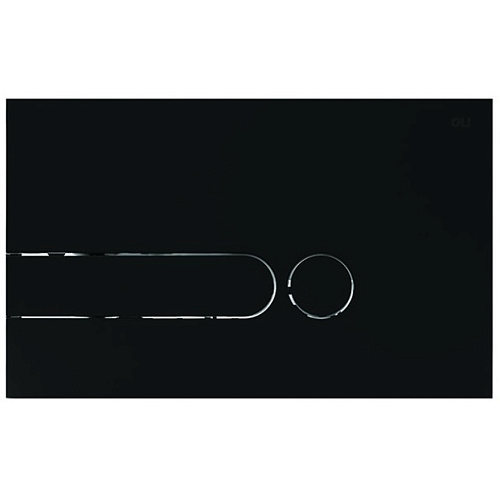 Смывная клавиша OLI 670005 I-Plate двойная, черный Soft touch Смывная клавиша OLI 670005 I-Plate двойная, черный Soft touch