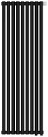 Радиатор Сунержа 31-0322-1209 Эстет-00 отопительный н/ж EU50 1200х405 мм/ 9 секций, матовый черный
