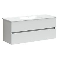 Тумба Sancos UR120-1W Urban под раковину 119х45 см, подвесная, белый глянец Тумба Sancos UR120-1W Urban под раковину 119х45 см, подвесная, белый глянец