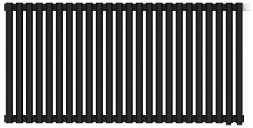 Радиатор Сунержа 31-0322-5024 Эстет-00 отопительный н/ж EU50 500х1080 мм/ 24 секции, матовый черный