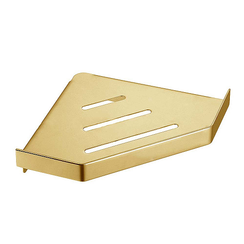 Полка Boheme 10318-MG New Venturo угловая 18x18 см, настенная, золото матовое купить недорого в интернет-магазине Керамос