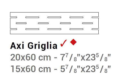 Декоративный элемент AtlasConcorde AXI AxiWhitePineGrigliaDx20x60 купить недорого в интернет-магазине Керамос