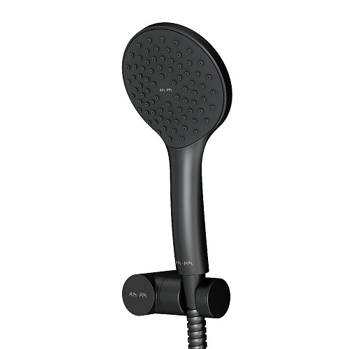 Душевая лейка AM.PM F0290022 Gem, 110 мм, черный Душевая лейка AM.PM F0290022 Gem, 110 мм, черный