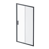 Душевая дверь AM.PM W90G-110-1-195BM Gem, раздвижная, черный/прозрачное