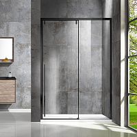 Душевая дверь Vincea VDS-1L120CLB-1 Lugano, 120х195 см, профиль черный/стекло прозрачное Душевая дверь Vincea VDS-1L120CLB-1 Lugano, 120х195 см, профиль черный/стекло прозрачное
