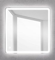 Зеркало Belbagno SPC-MAR-800-800-LED-TCH Marino, с подсветкой, 80х80 см