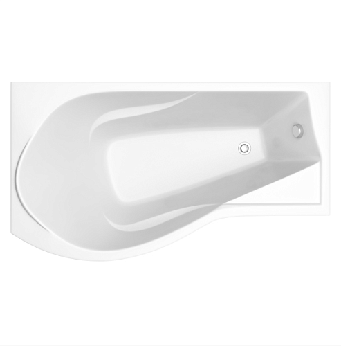 Ванна акриловая BAS В 00015 Капри без гидромассажа 170х95 см, белая Ванна акриловая BAS В 00015 Капри без гидромассажа 170х95 см, белая