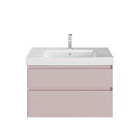 Тумба Kerama Marazzi CU.80\MAL Cubo под раковину подвесная 80х47 см, мальва матовый