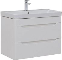Тумба с раковиной Aquanet 00274192 София, 80х46 см, белая Тумба с раковиной Aquanet 00274192 София, 80х46 см, белая