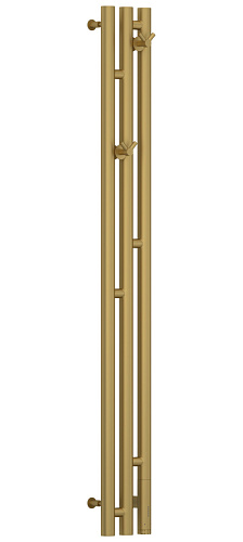 Полотенцесушитель электрический Сунержа 032-5845-1211 Терция 3.0 РЭБ, 1200х106 мм правый, матовое золото