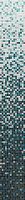 Мозаика Мира ALMA Salvia 262x32.7 Стеклянная мозаика