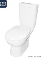 Сет №1430_Унитаз-компакт Альбано R МЛ с жестким сиденьем с микролифтом