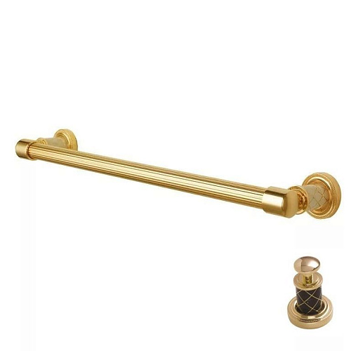 Держатель для полотенца Boheme MURANO 10902-CH-G - купить в Санкт-Петербурге, цена на Держатель для полотенца Boheme MURANO 10902-CH-G в интернет-магазине Керамос Держатель для полотенца Boheme MURANO 10902-CH-G купить недорого в интернет-магазине Керамос