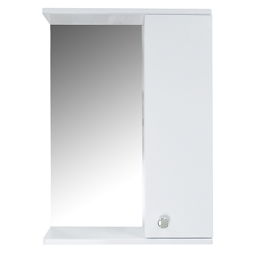 Зеркальный шкаф Loranto CS00047787 Моника, 50х70 см, белый купить недорого в интернет-магазине Керамос