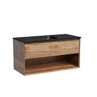 Тумба Sancos MR1.0100LECH Marmi 1.0 под раковину 99.5х44.5 см, подвесная, левая, дуб чарльстон Тумба Sancos MR1.0100LECH Marmi 1.0 под раковину 99.5х44.5 см, подвесная, левая, дуб чарльстон