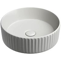 Умывальник Ceramica Nova CN6057MSG Element, чаша накладная 36х36 см, серый матовый