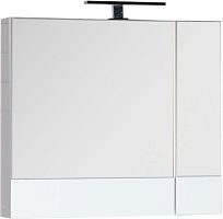 Зеркальный шкаф Aquanet 00165130 Нота без подсветки, 75х67 см, белый Зеркальный шкаф Aquanet 00165130 Нота без подсветки, 75х67 см, белый
