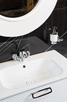 Столешница моноблок Armadi Art Vallessi 80 антрацит глянец керамика 838-080-B