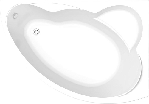 Ванна акриловая BAS В 00020 Лагуна без гидромассажа 170х100 см, белая Ванна акриловая BAS В 00020 Лагуна без гидромассажа 170х100 см, белая