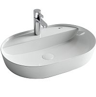 Умывальник Ceramica Nova CN2004 Modo накладной, 61х45 см, с плоскостью под смеситель, белый Умывальник Ceramica Nova CN2004 Modo накладной, 61х45 см, с плоскостью под смеситель, белый