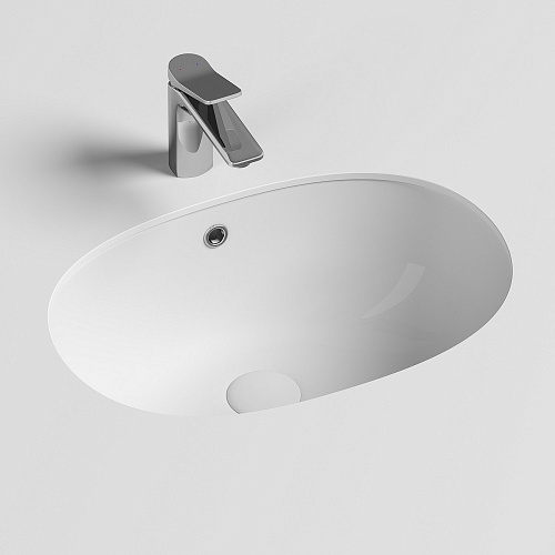 Умывальник Ceramica Nova CN6044 Element встраиваемый под столешницу 56.5х38.5 см, белый