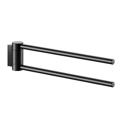 Двойной полотенцедержатель Keuco 14919370000 Plan поворотный, черный - купить в Санкт-Петербурге, цена на Двойной полотенцедержатель Keuco 14919370000 Plan поворотный, черный в интернет-магазине Керамос Двойной полотенцедержатель Keuco 14919370000 Plan поворотный, черный купить недорого в интернет-магазине Керамос